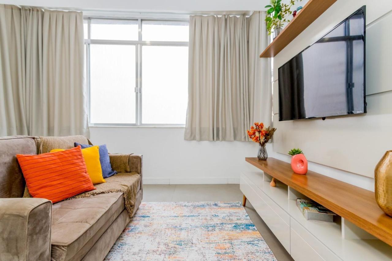Relax Em Copacabana, Quarto E Sala, 150 Mt Da Praia, Cozinha, Maq De Lavar Roupa E Ar Ріо-де-Жанейро Екстер'єр фото