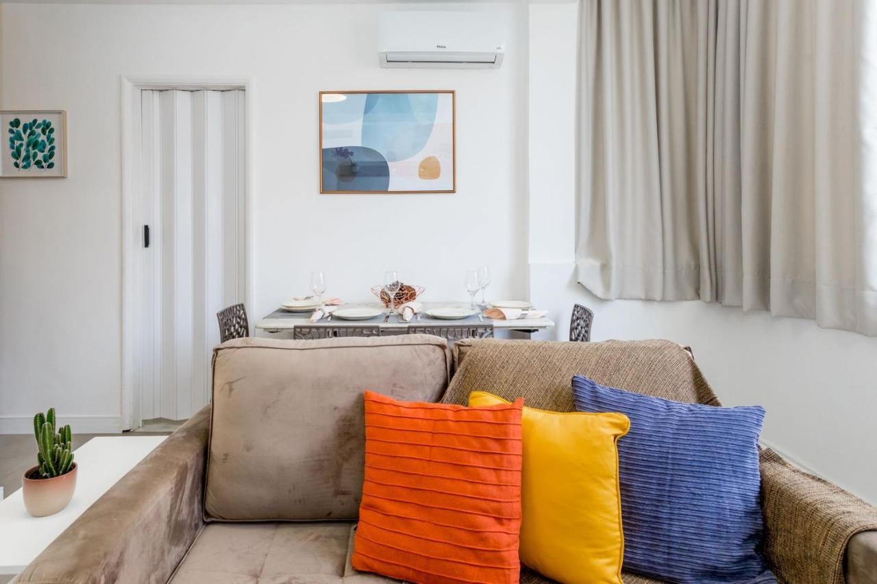 Relax Em Copacabana, Quarto E Sala, 150 Mt Da Praia, Cozinha, Maq De Lavar Roupa E Ar Ріо-де-Жанейро Екстер'єр фото