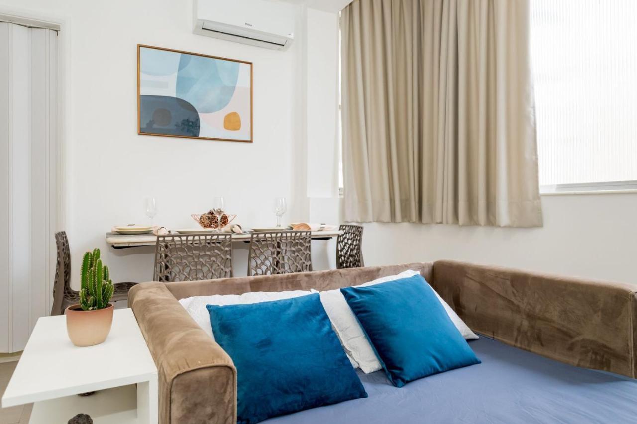 Relax Em Copacabana, Quarto E Sala, 150 Mt Da Praia, Cozinha, Maq De Lavar Roupa E Ar Ріо-де-Жанейро Екстер'єр фото