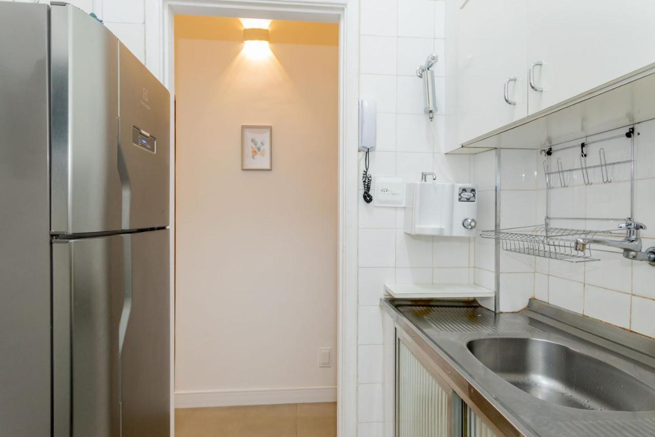 Relax Em Copacabana, Quarto E Sala, 150 Mt Da Praia, Cozinha, Maq De Lavar Roupa E Ar Ріо-де-Жанейро Екстер'єр фото
